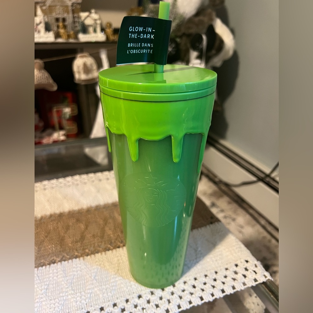 Glow in the Dark Starbucks Slime Tumbler